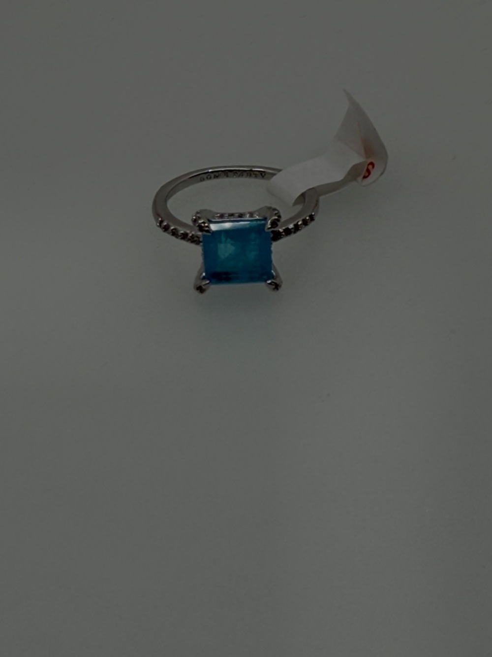 Bomb Party OG Ring- Size 6 Rhodium